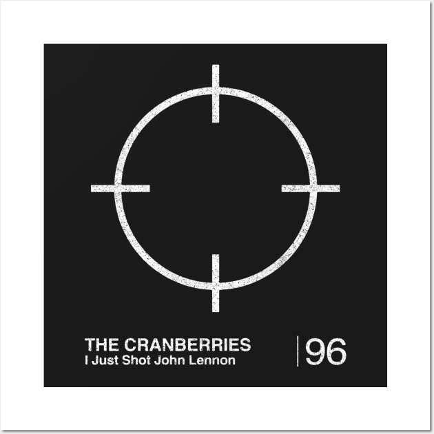 The Cranberries / Minimalist Graphic Design Fan Art Wall Art by saudade